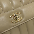 Chanel Vertical Quilted Flap Bag — view 9