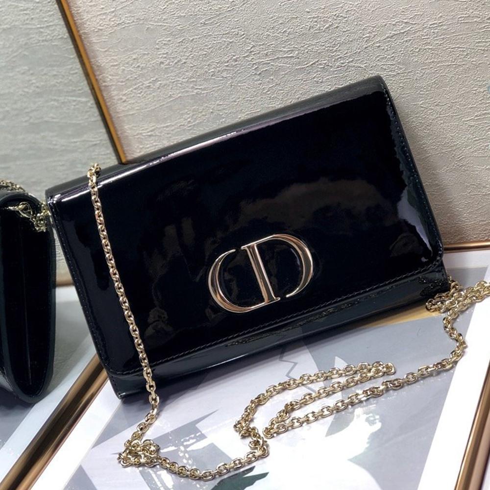 Dior 30 Montaigne Pouch - Black — view 1