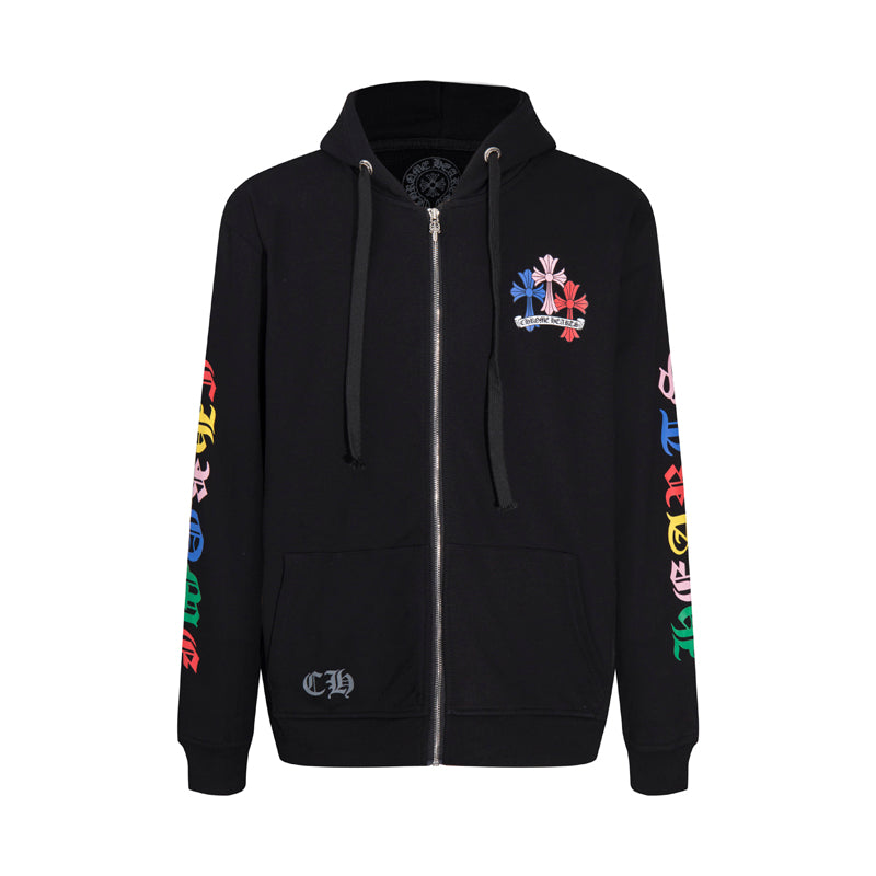Chrome Hearts New Zip Up Hoodie 5010 — view 2