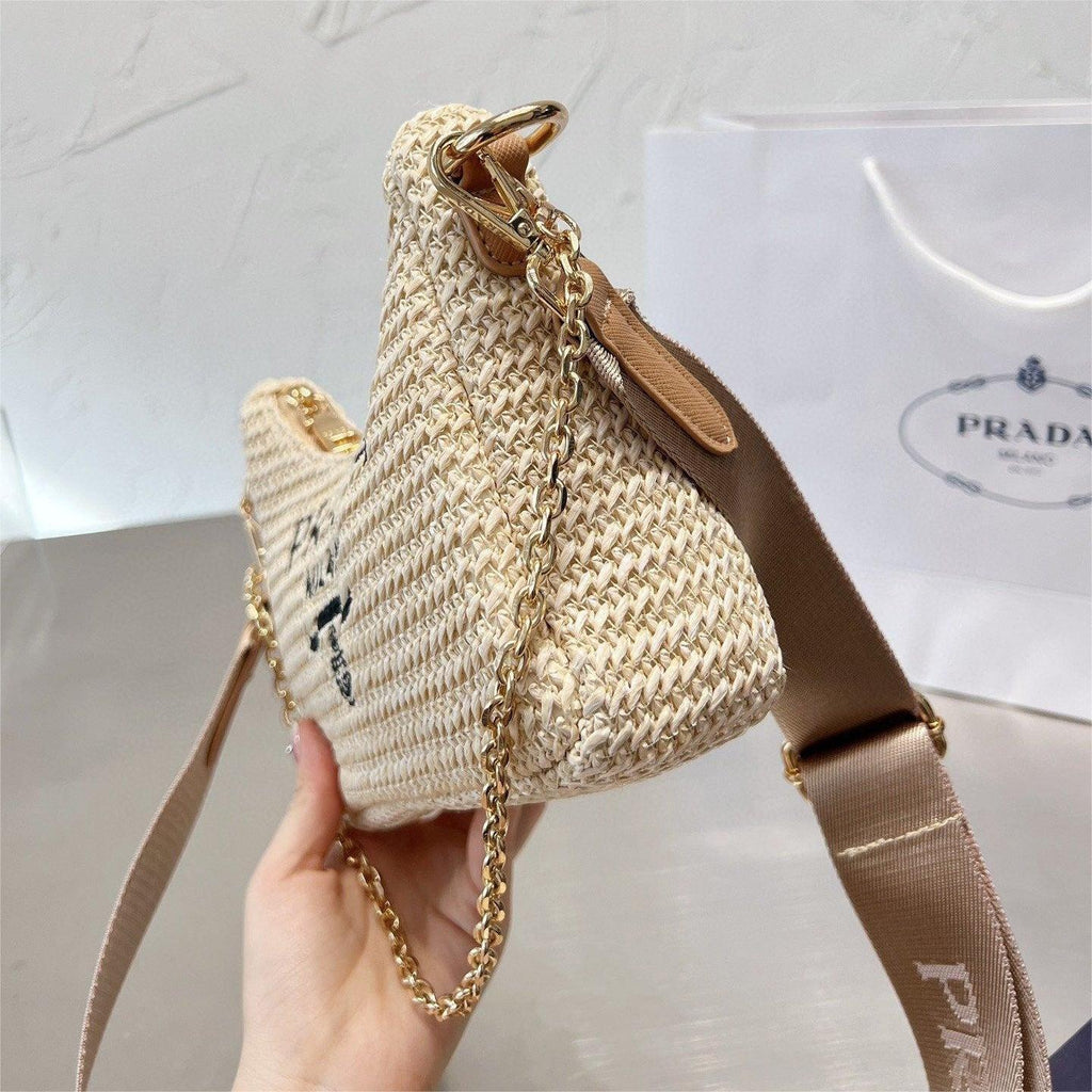 Prada Handbag Re-Edition 2005 Bag 8.3X7X2.3Inch - Beige — view 6