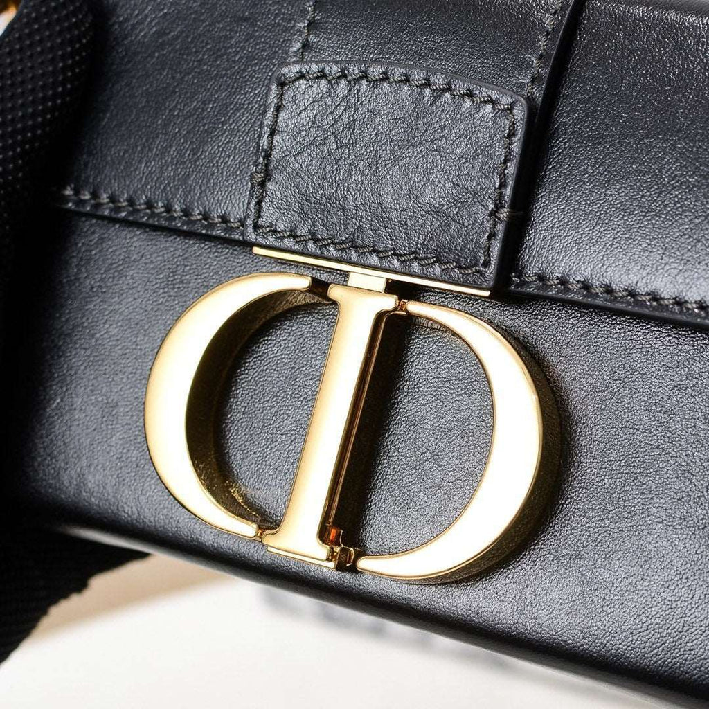 Dior 30 Montaigne Flap Shoulder Crossbody Bag with CD Clasp and Adjustable Leather Strap — view 7