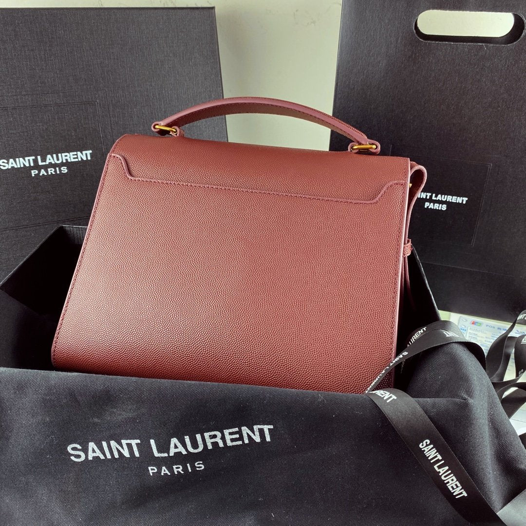 YSL Cassandra Mini Top Handle Bag — view 7