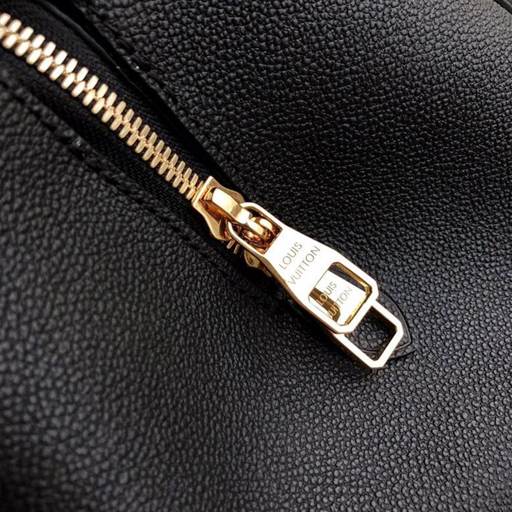 LV Montaigne MM Black Handbag — view 6