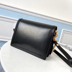 LV Dauphine MM Black Smooth Handbag — view 10