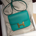 Hermes Micro Constance Bag - Blue — view 2