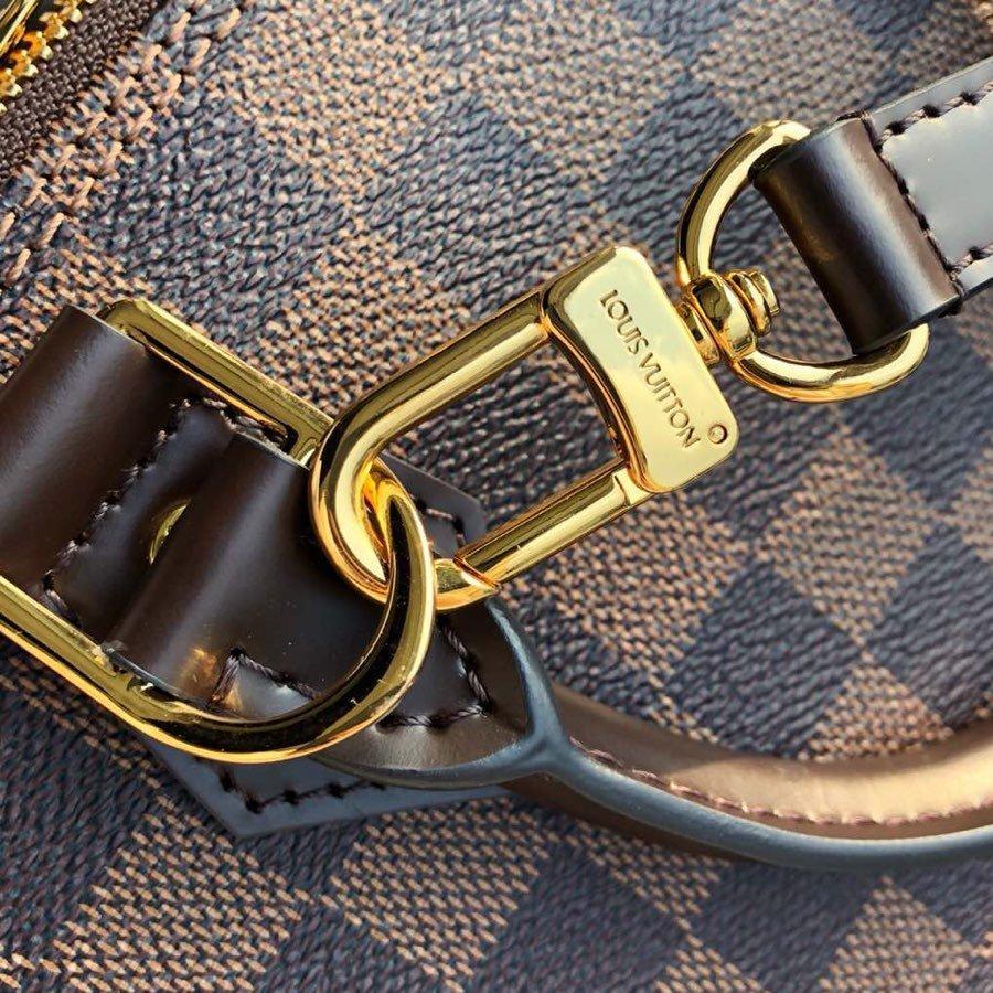 Louis Vuitton Alma BB Damier Ebene Handbag — view 11
