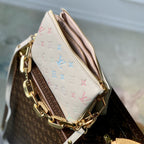 Louis Vuitton Coussin MM Bag Black - White — view 2