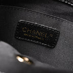 Chanel Duma Backpack – Black Quilted Lambskin with Gold-Tone Hardware (24A Collection) — view 8