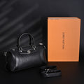 Louis Vuitton Nano Biker Bag in Black Lambskin Leather – Top Handle & Shoulder Carry (M14623) — view 1