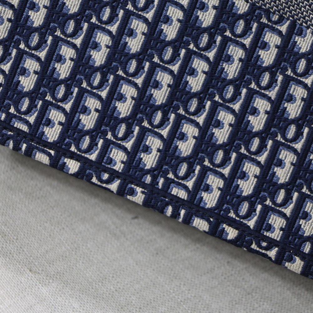 Dior Book Tote Navy Blue — view 9