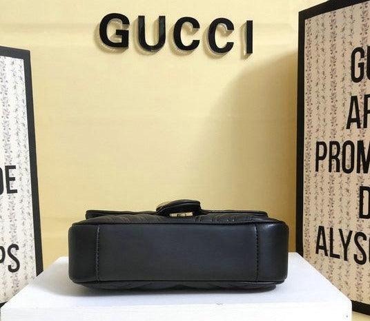 Gucci GG Marmont Matelassé Mini Bag - Black — view 6