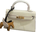 Hermes Mini Kelly 20 Nata Handbag — view 1