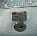 Chanel Coco Handle Bag 92990 23cm - Blue — view 4