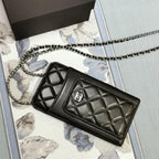 Chanel Quilted Phone Holder Wallet — view 2