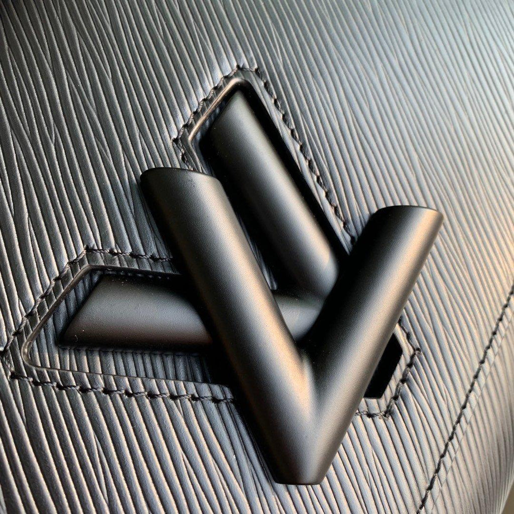 Louis Vuitton Twist MM Black Handbag — view 8