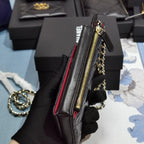 Chanel Lambskin Phone Holder Wallet — view 7
