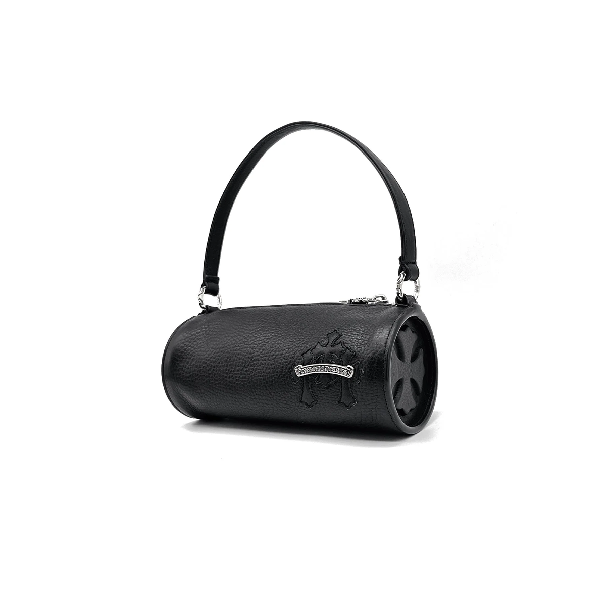 Chrome Hearts Black Triple Cross Patch Grinds Mini Shoulder Bag — view 1