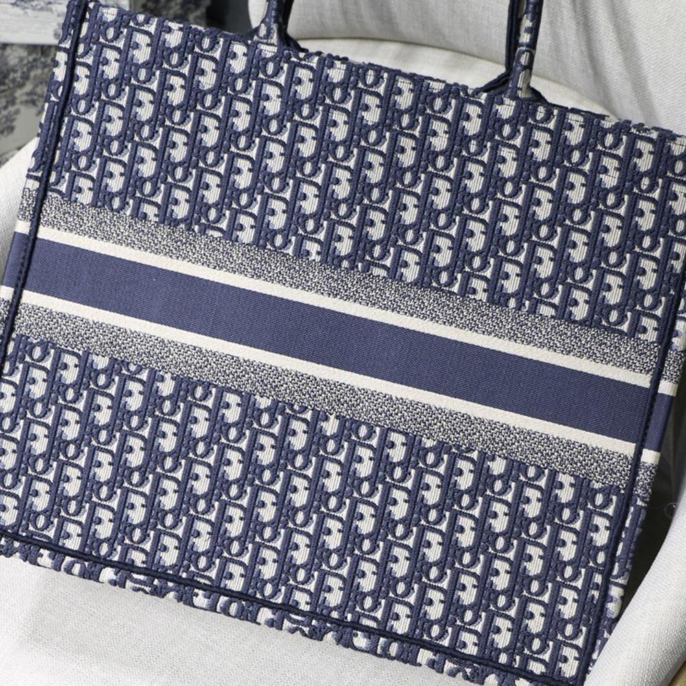 Dior Book Tote Blue — view 3