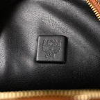 Mcm Stark Visetos Medium Backpack – Cognac Monogram with Gold-Tone Studs - Cognac with Black Monogram Print — view 12