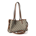 GG Emblem Shopper Medium Tote Bag — view 1