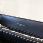 YSL Loulou Small Bag - Nero (Black) — view 7