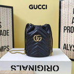 Gucci GG Marmont Mini Bucket Bag — view 1