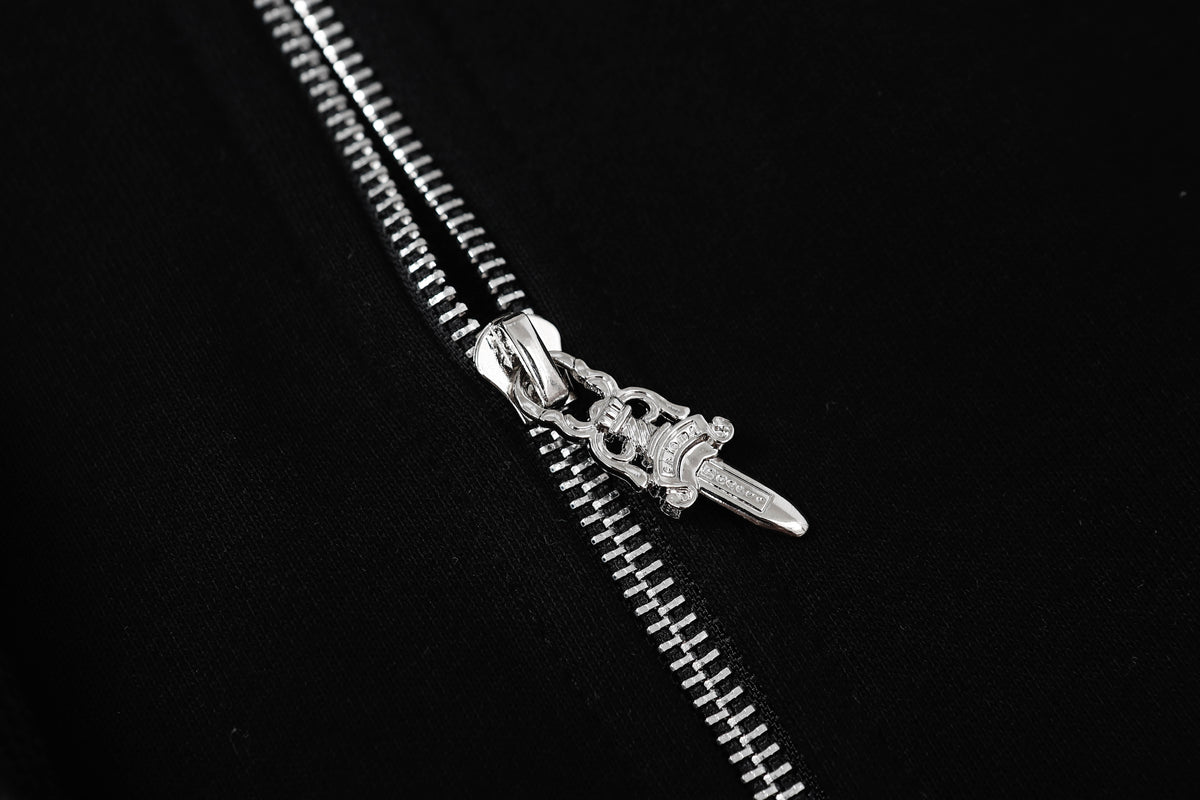 Chrome Hearts New Zip Up Hoodie 8515 — view 7