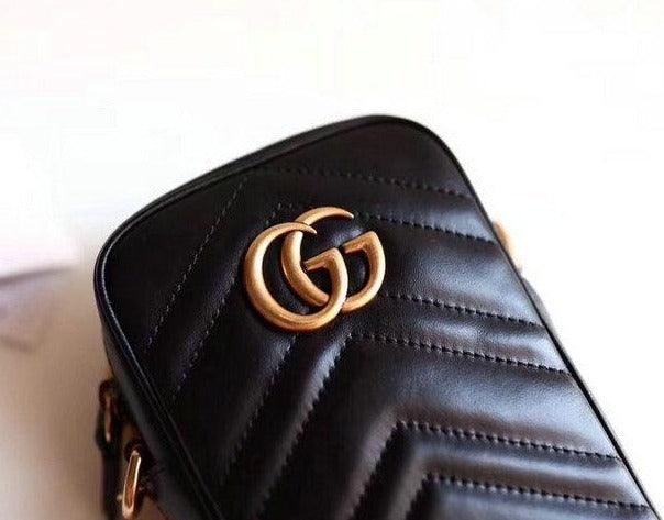 Gucci GG Marmont Mini Shoulder Bag — view 4