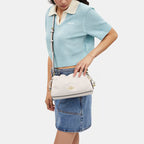 Faye Shoulder Bag with Ruching — view 4