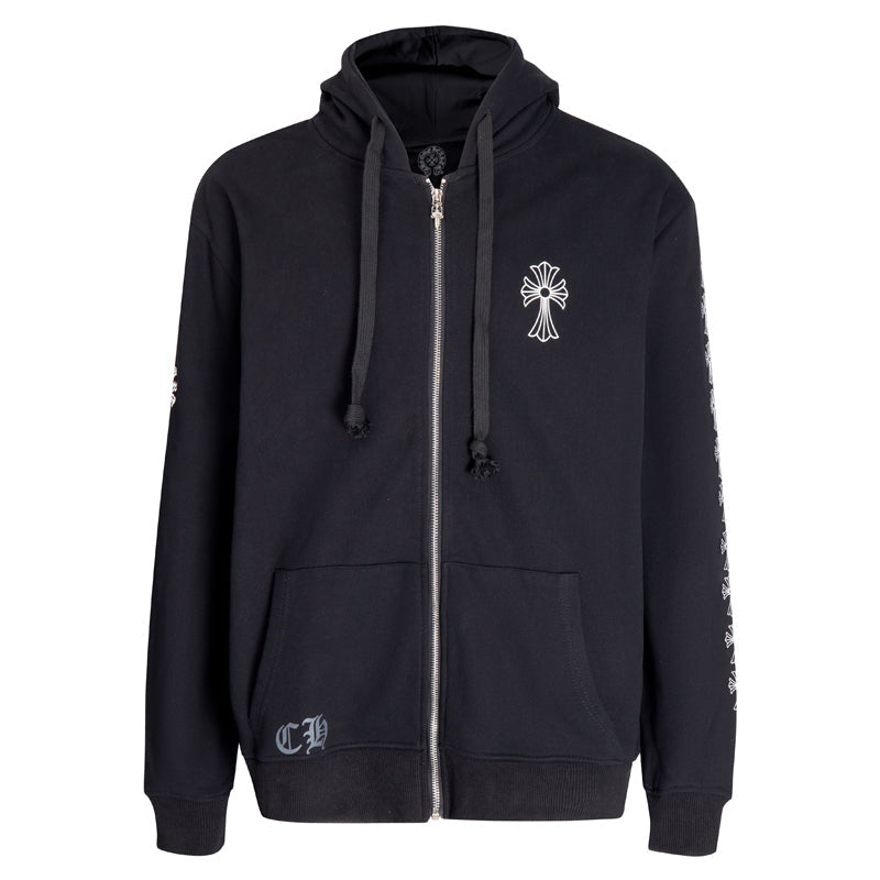 Chrome Hearts New Zip Up Hoodie 5007 — view 12