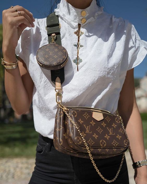 Louis Vuitton Multi-Pochette Bag - Brown — view 1