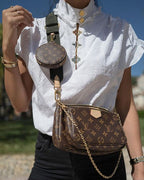 Louis Vuitton Multi-Pochette Bag - Brown — view 1