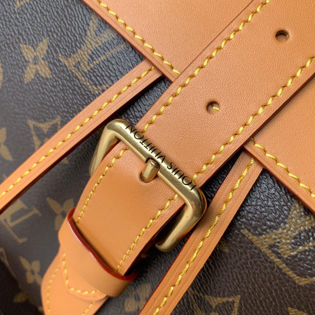 Louis Vuitton Trio Backpack Travel Bag M44658 Gold Chain Monogram LV — view 6