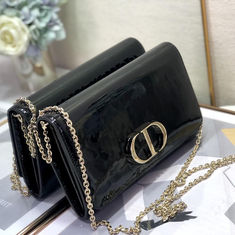 Dior 30 Montaigne Pouch - Black — view 2