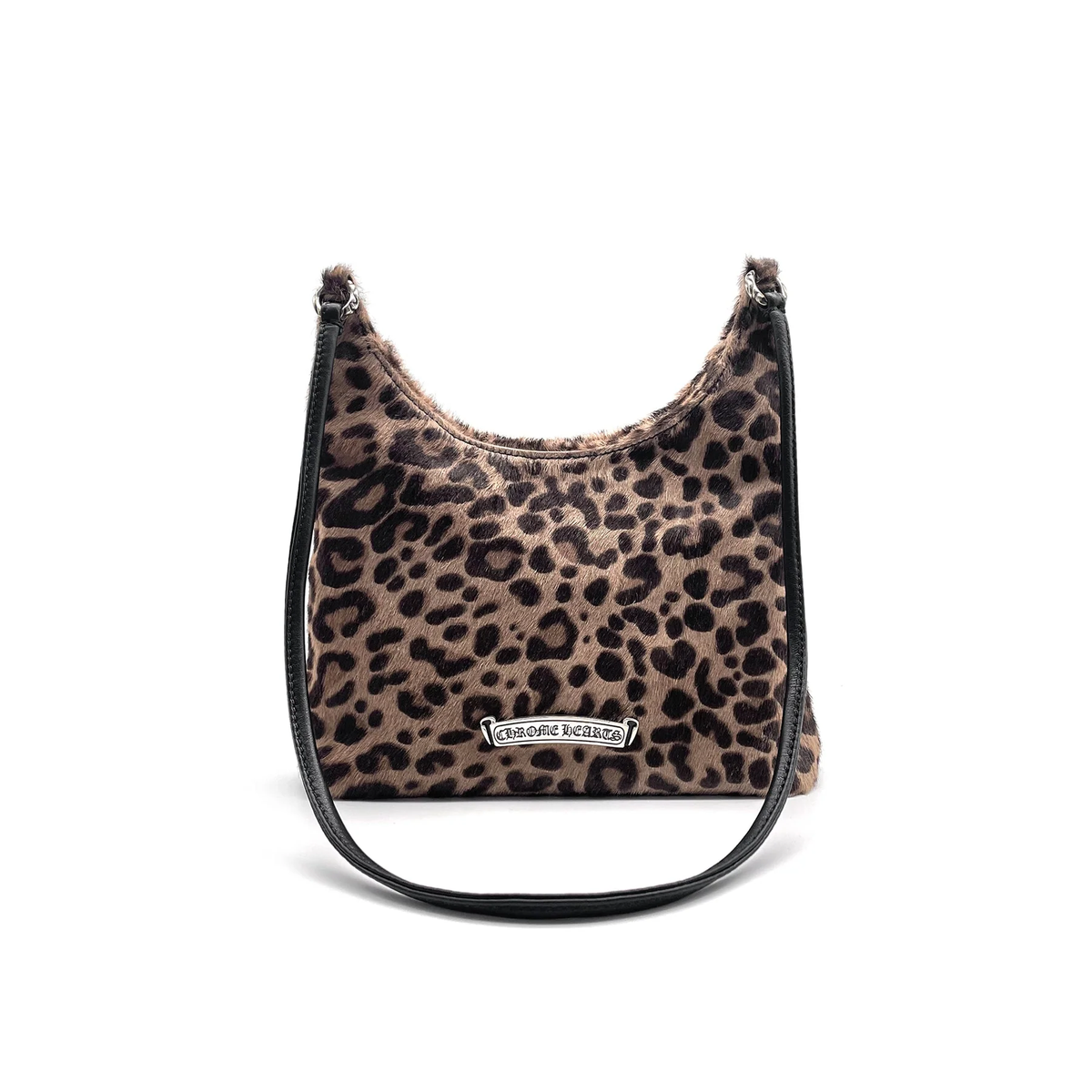 Chrome Hearts VIV Pony Hair Leopard Pattern Shoulder Bag — view 3