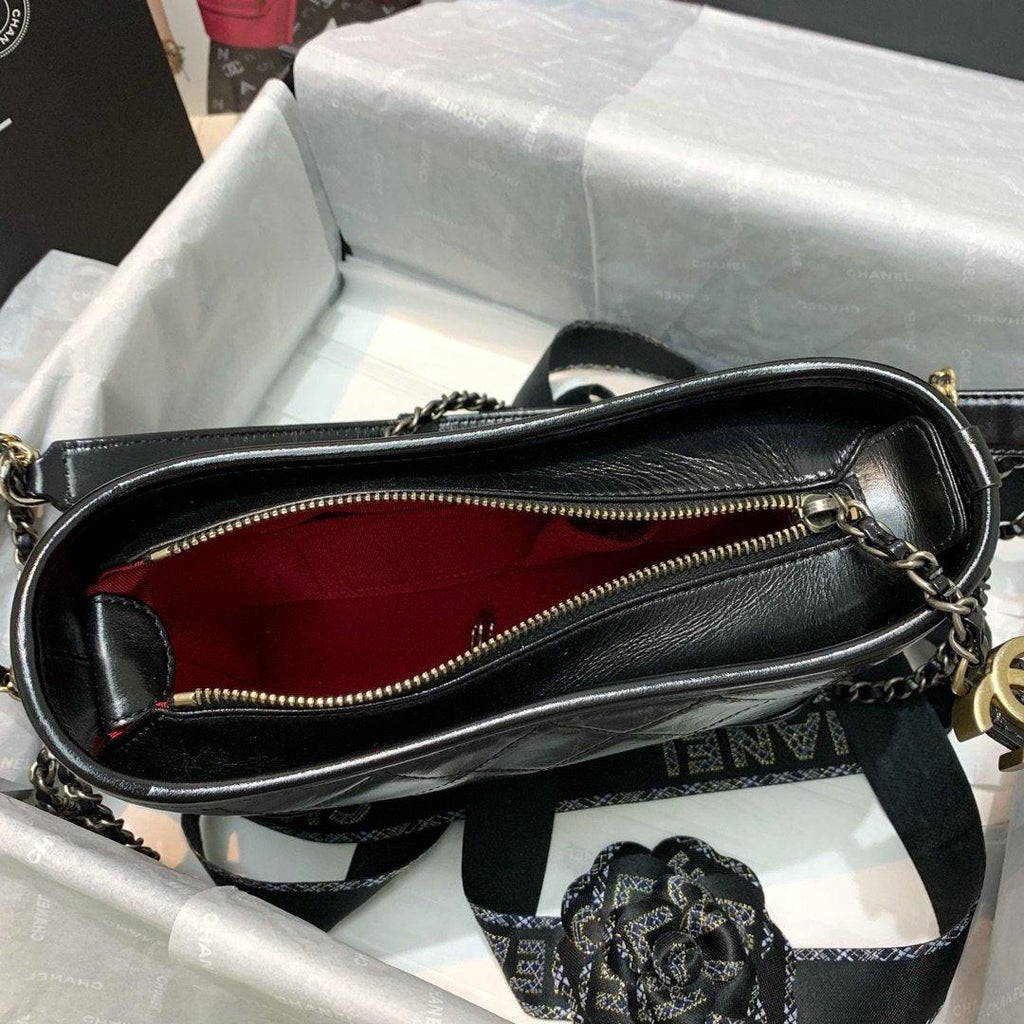 Chanel's Gabrielle Hobo Bag - Orange — view 6