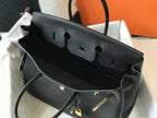 Hermes Handle Bag 30cm Black — view 5