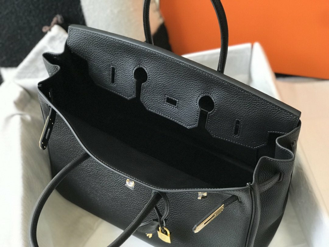Hermes Handle Bag 30cm Black — view 5