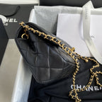 Chanel Pearl Crush Mini Flap Bag - Black — view 8
