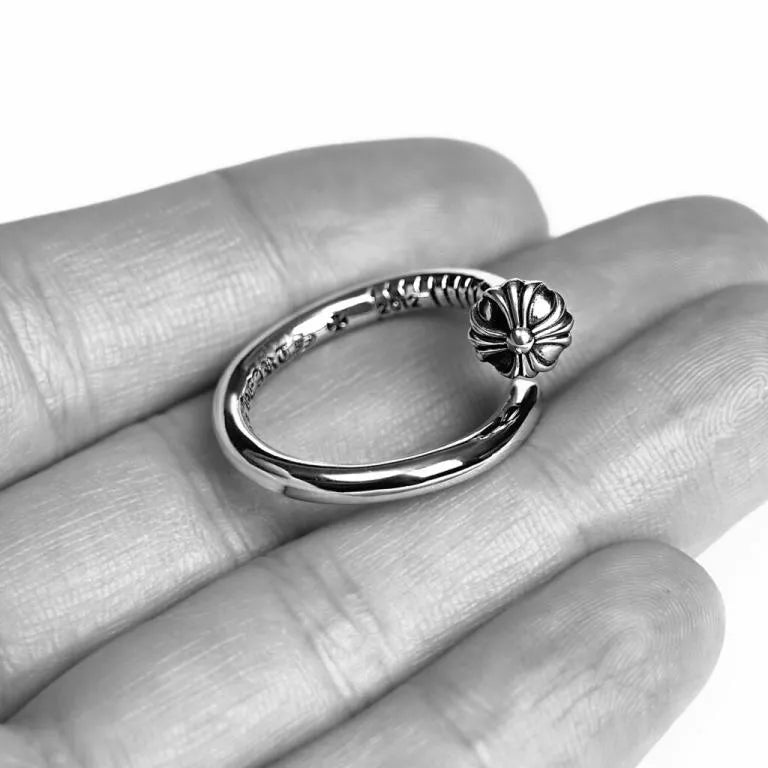 CHROME HEARTS NAIL RING – CROSSBALL 56 — view 7
