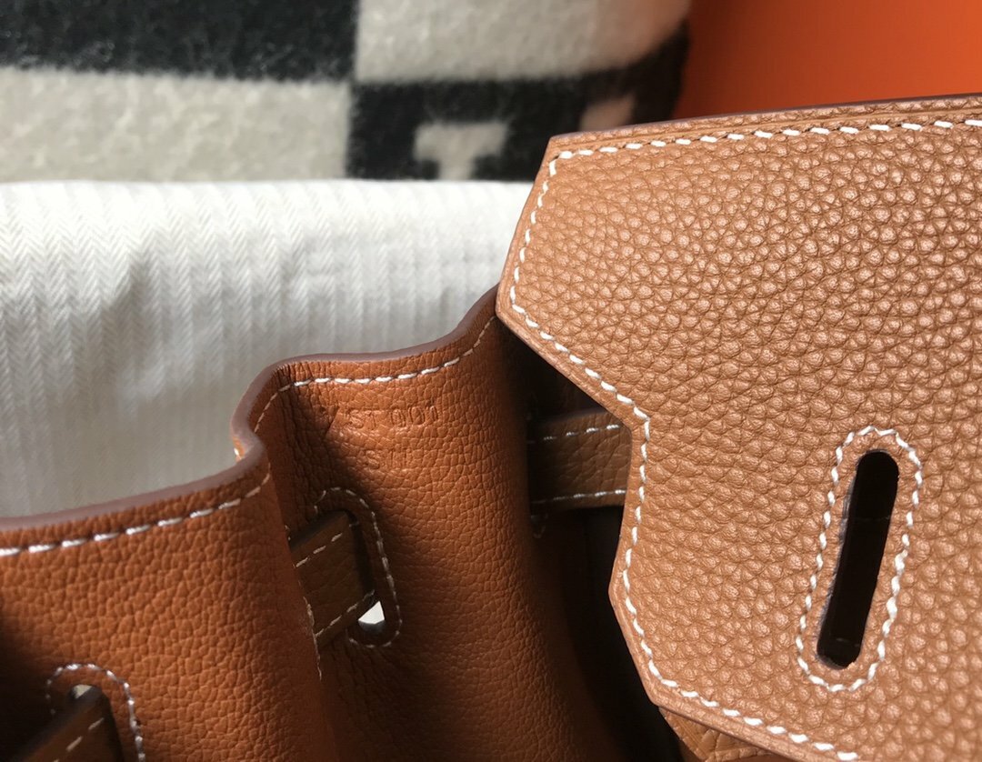 Hermes Hms Handle Bag 30cm Brown — view 7