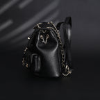 Chanel Duma Backpack – Black Quilted Lambskin with Gold-Tone Hardware (24A Collection) — view 11