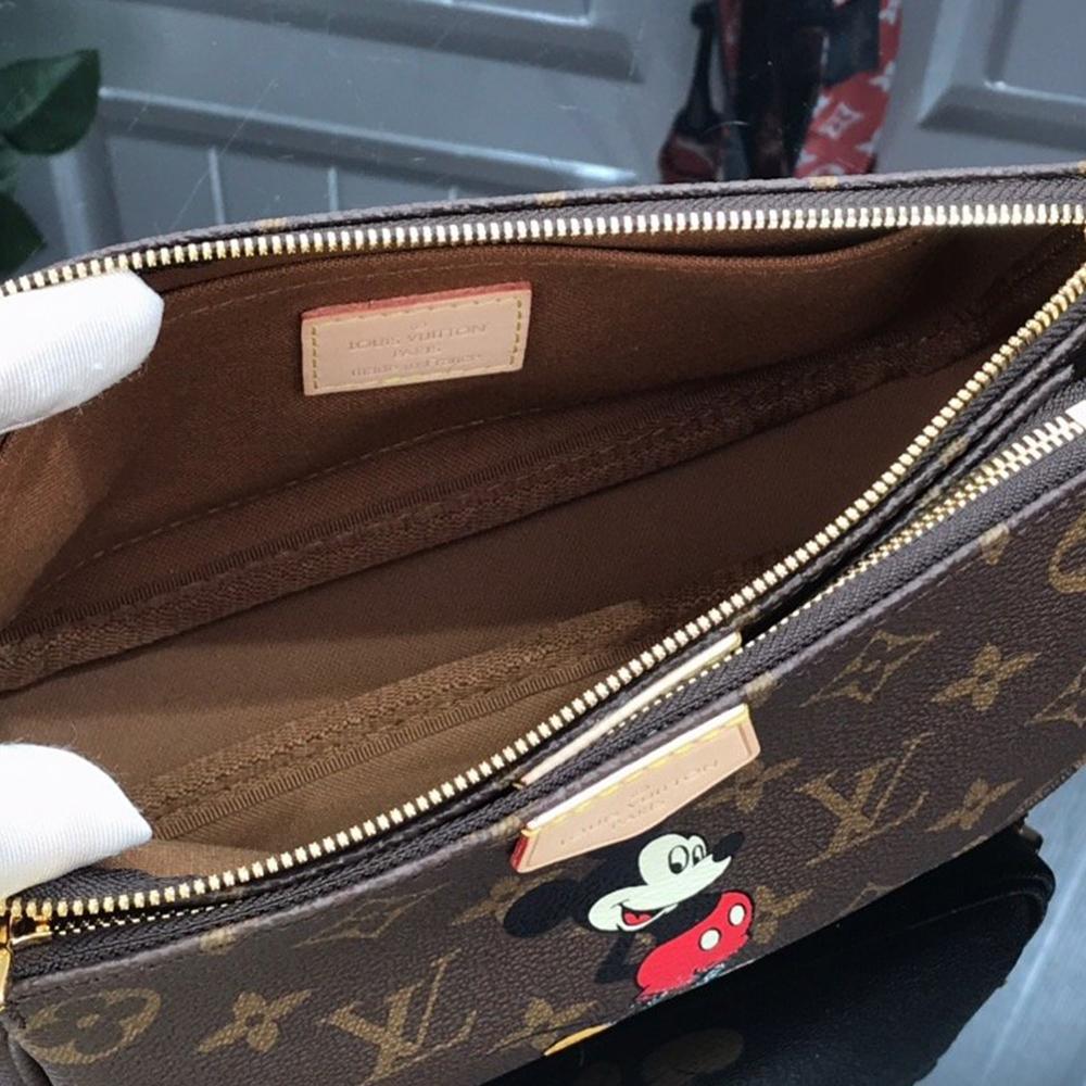 Louis Vuitton Multi Pochette Accessoires Mickey Mouse Bag — view 5