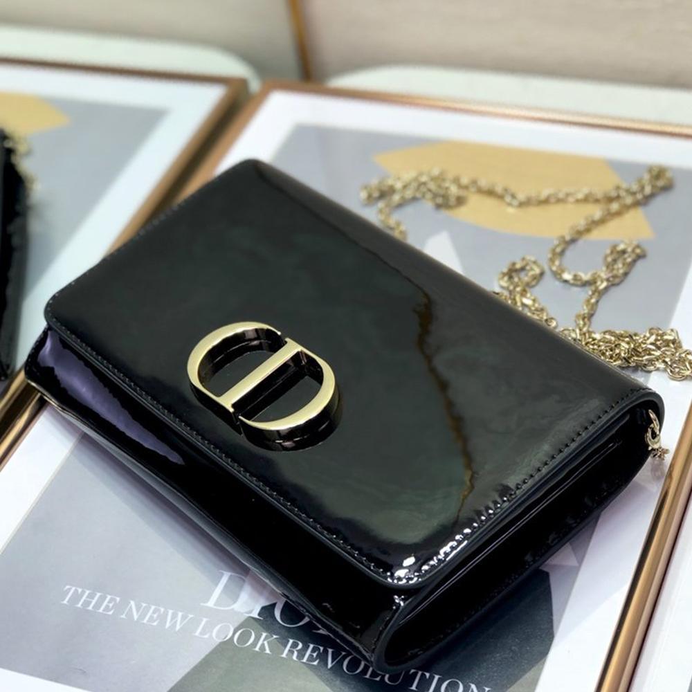 Dior 30 Montaigne Pouch - Black — view 4