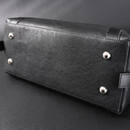 Louis Vuitton Nano Biker Bag in Black Lambskin Leather – Top Handle & Shoulder Carry (M14623) — view 4