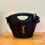 Saint Laurent Celia Mini Tote - Black — view 3