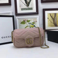 Gucci GG Marmont Mini Bag Women - Dusty Pink — view 1