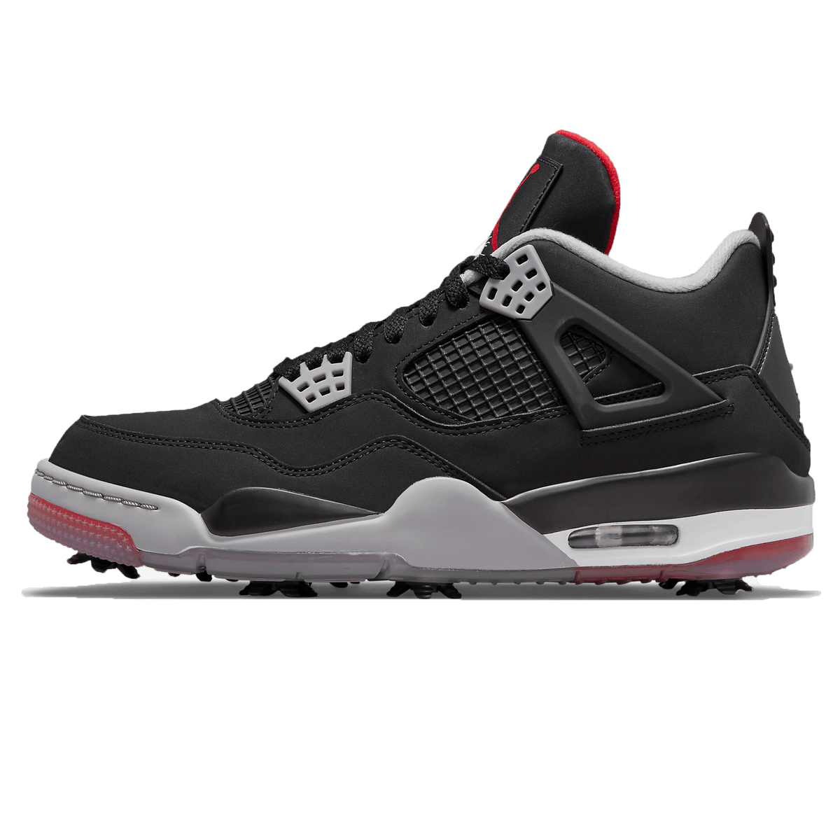 Air Jordan 4 'Bred' (GOLF VERSION) — view 1