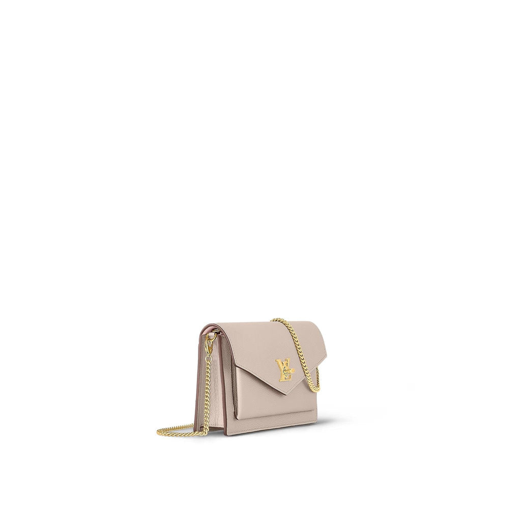 LV MyLockme Chain Pochette - Greige Beige — view 1