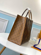 Louis Vuitton On the Go GM Tote Bag - Brown — view 3